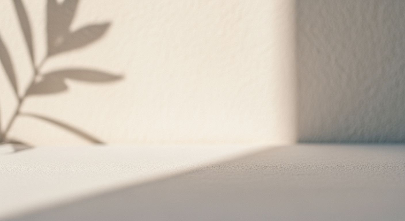 Shadow of a plant on a 2