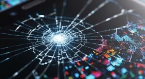 Shattered screen background image 2