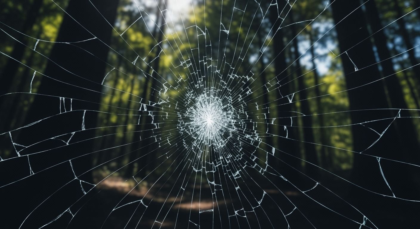 Shattered screen background image 4