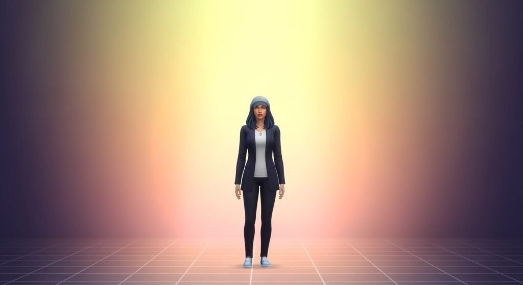 Sims cas background image