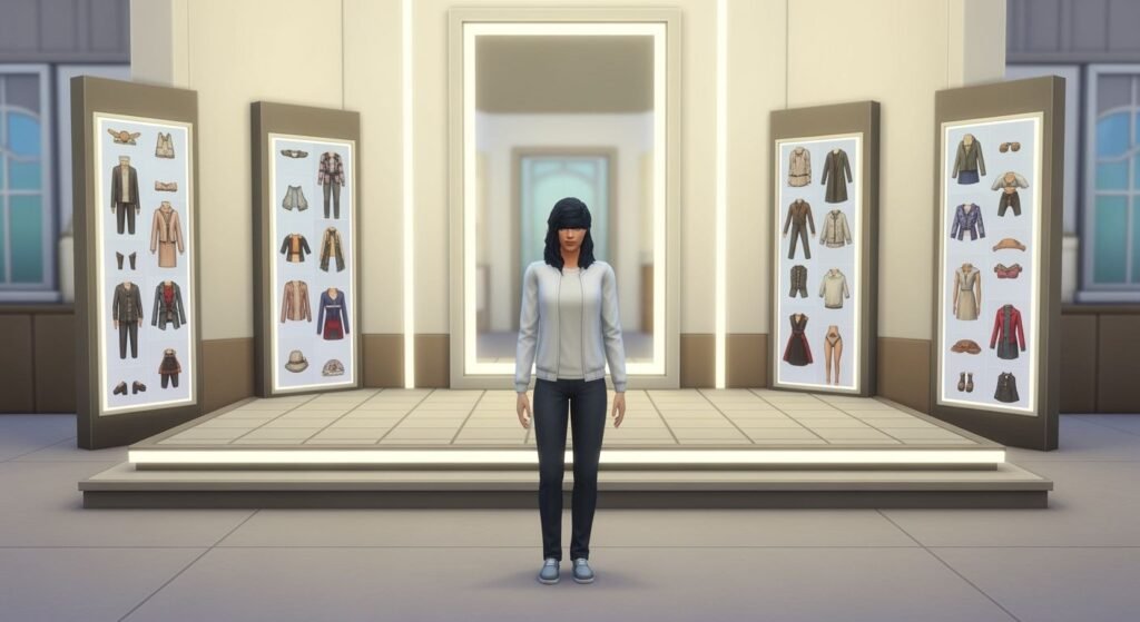 Sims cas background image 5