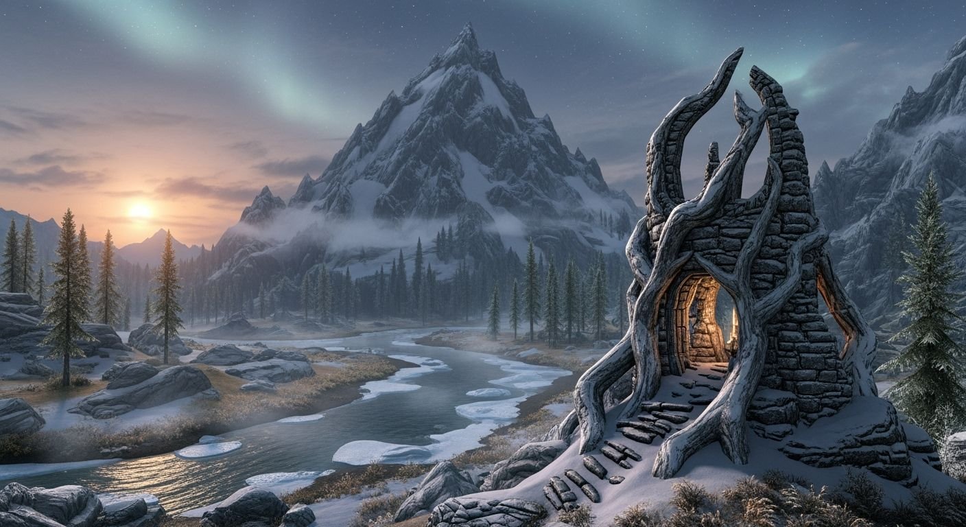 Skyrim background image 14