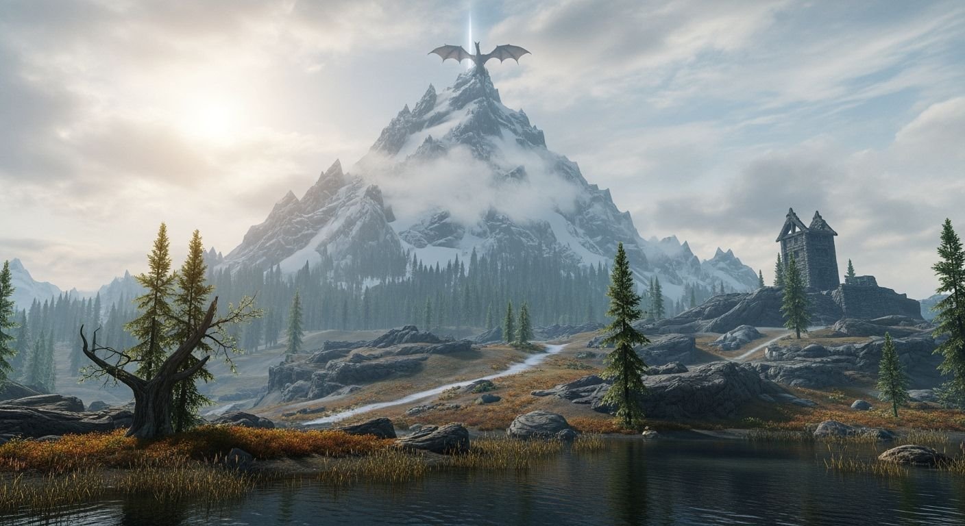 Skyrim background image 7