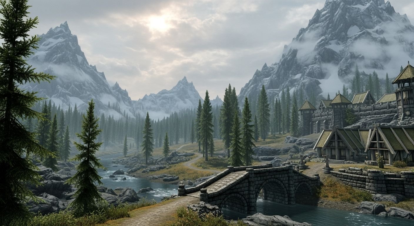 Skyrim background image 8