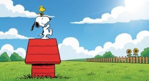 Snoopy background image 4