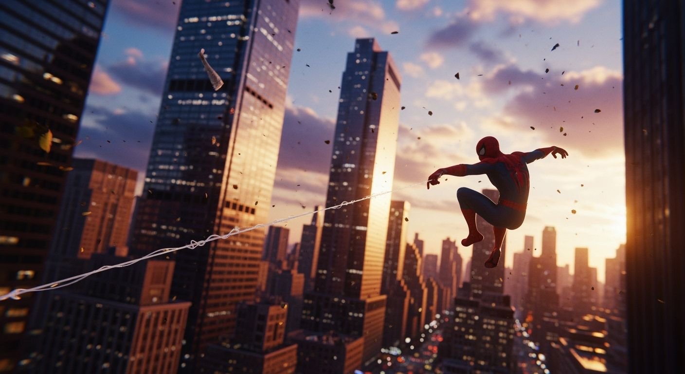 Spider man background image 4