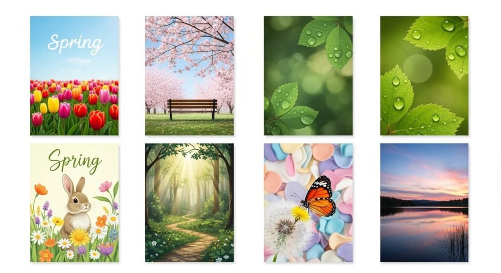 Spring backgrounds for iphone image