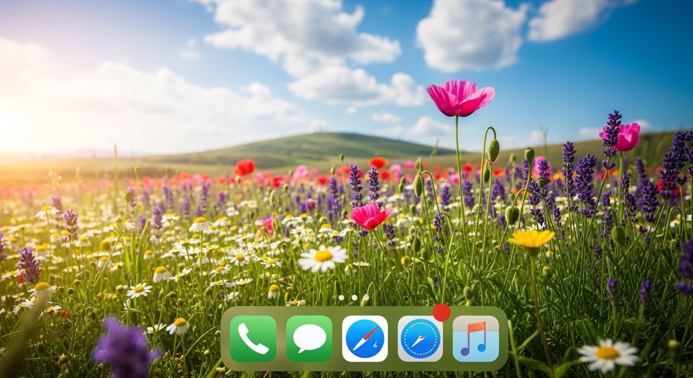 Spring backgrounds for iphone image 2