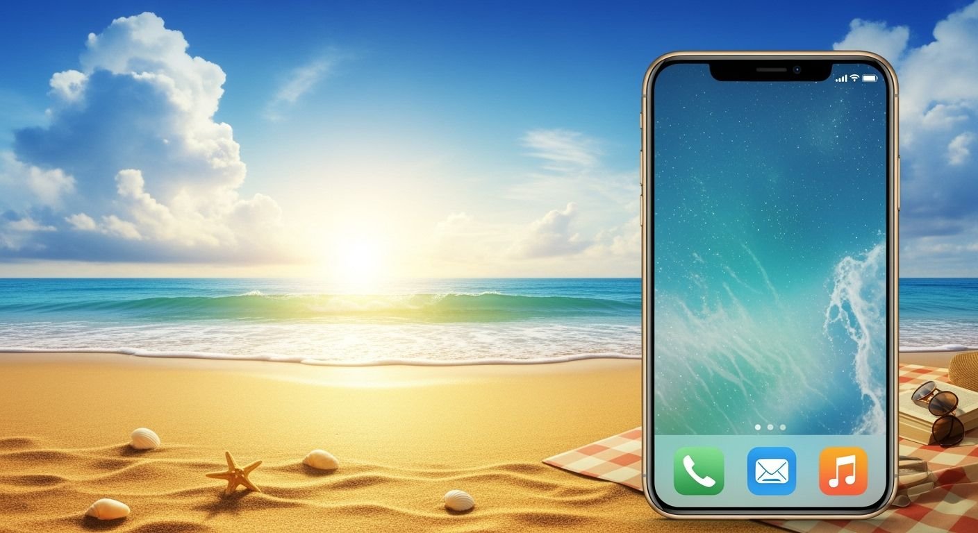 Summer iphone background image 7