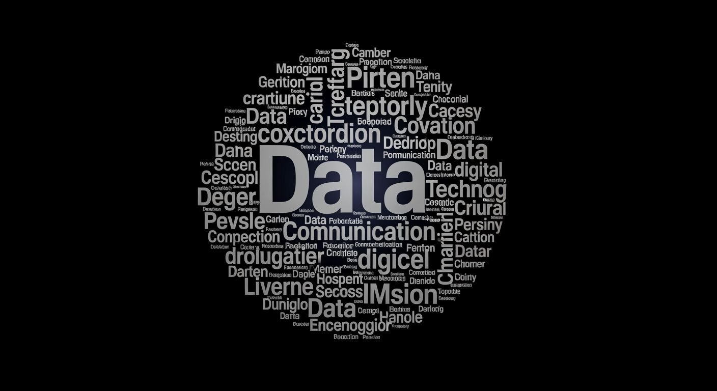 Text cloud black background image 3