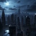 The dark knight background