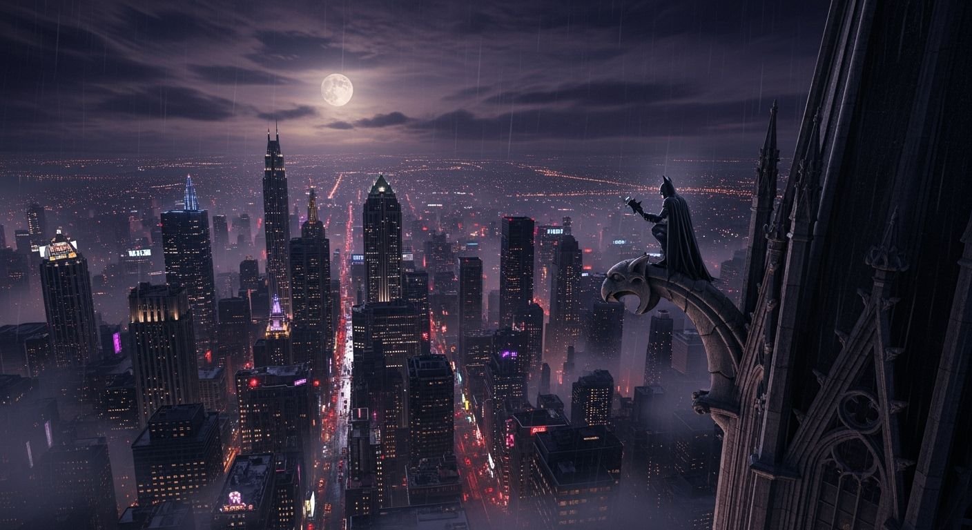 The dark knight background image