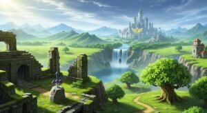 The legend of zelda background image