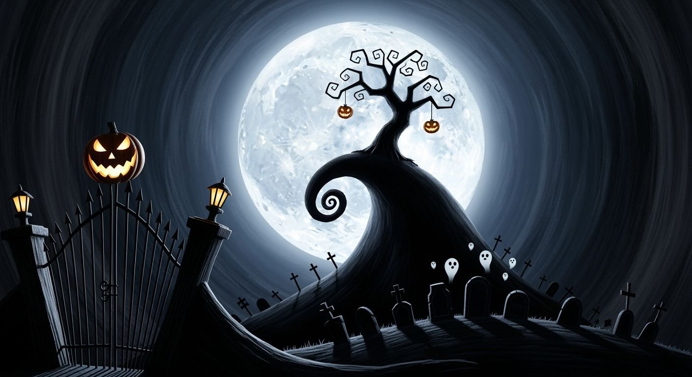 The nightmare before christmas background image 3