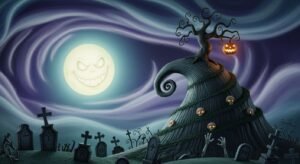 The nightmare before christmas background image 4