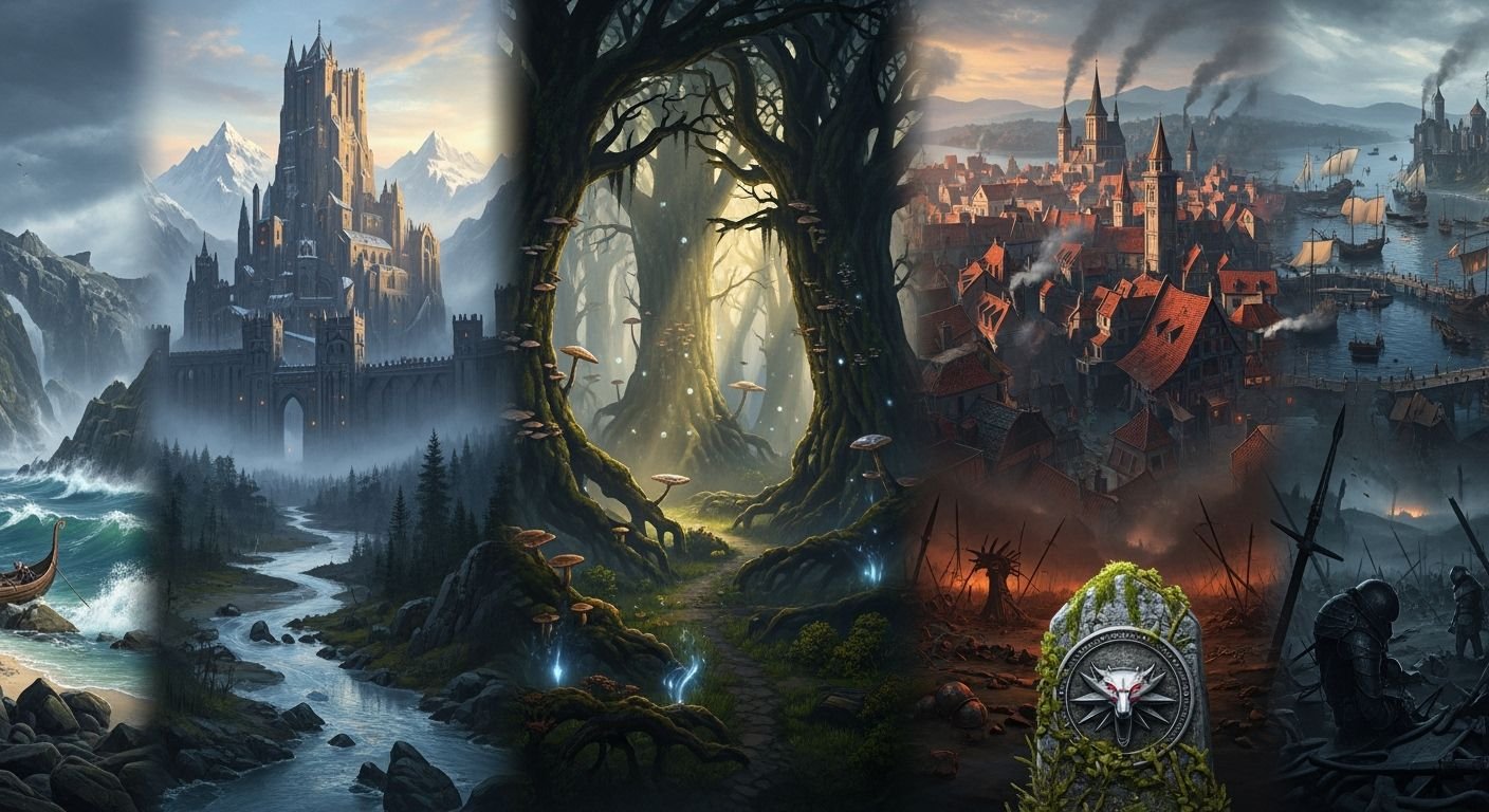 The witcher backgrounds image 8