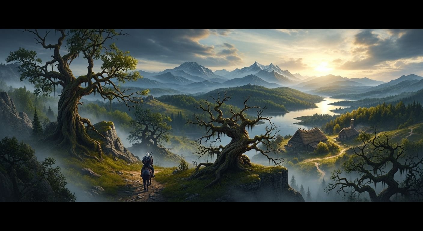 The witcher backgrounds image