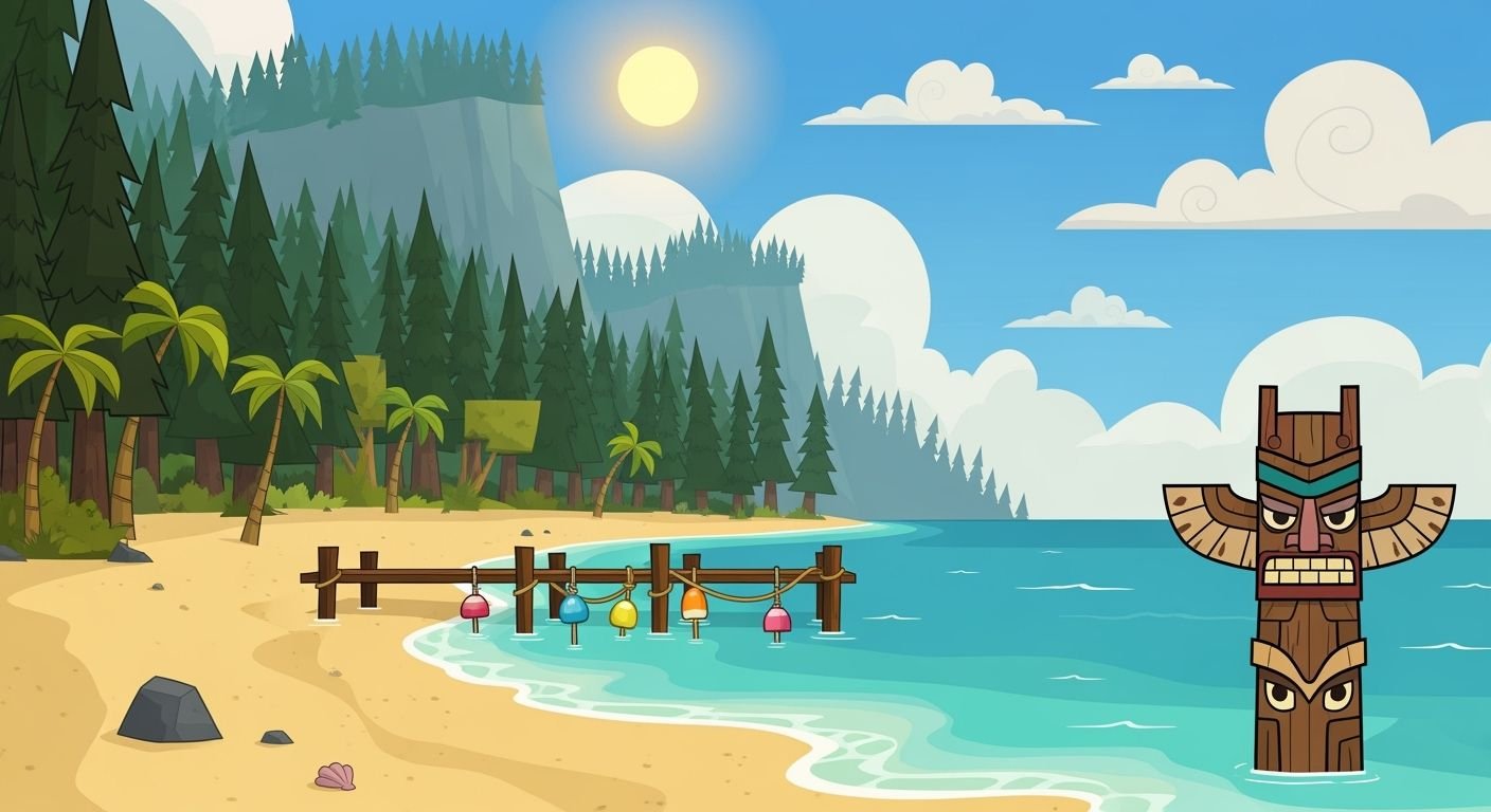 Total drama background image 6