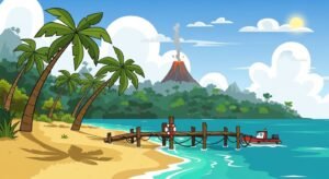 Total drama background image 8