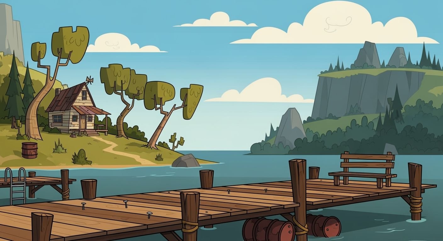 Total drama background image