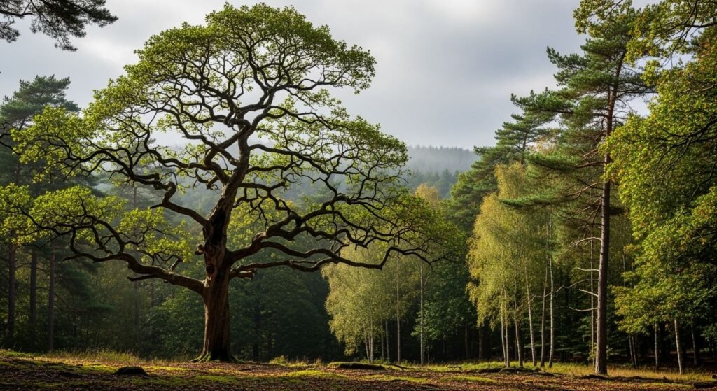 Trees in background image