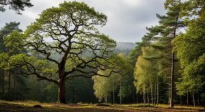 Trees in background image