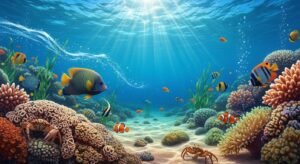 Underwater background image 2