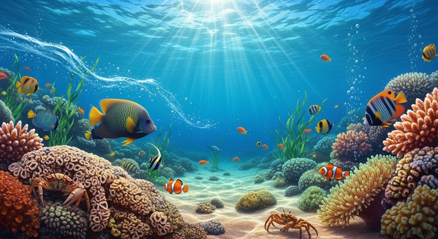 Underwater background image 2