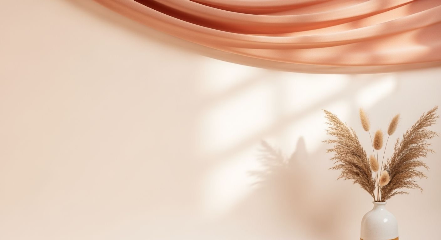 Vase filled with pampas grass sitting 2