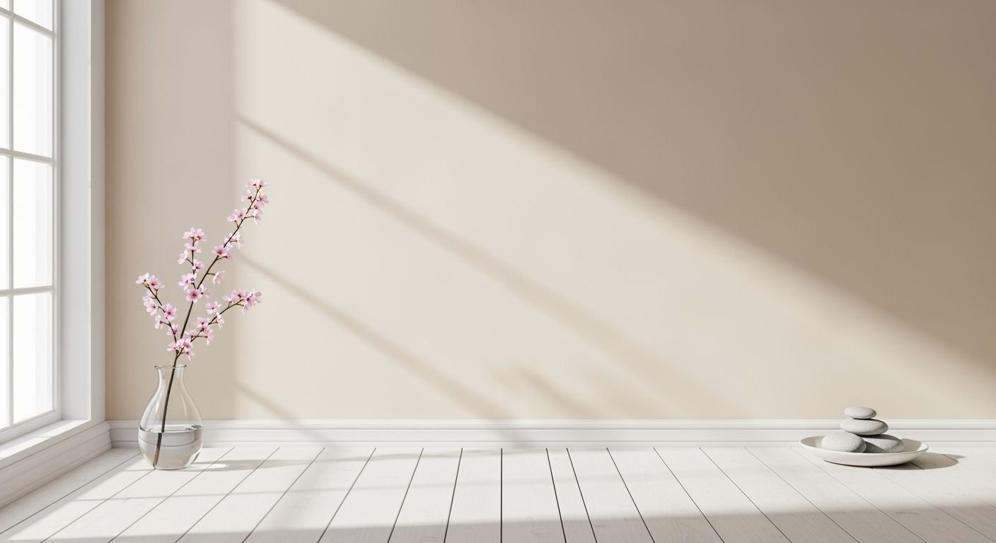 Vase of flowers sitting on a 3
