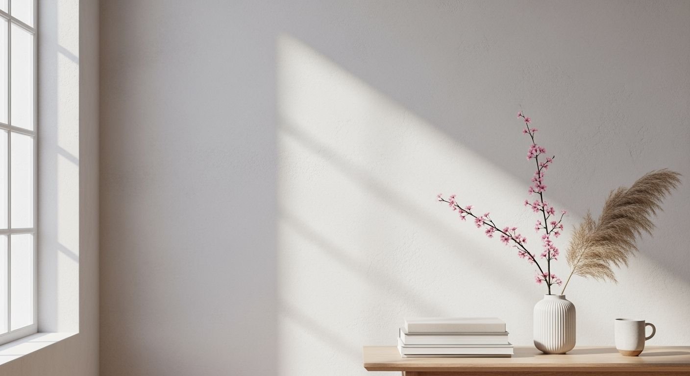 Vase of pink flowers sitting on