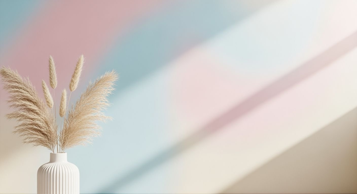Vase with pampas grass in it 10