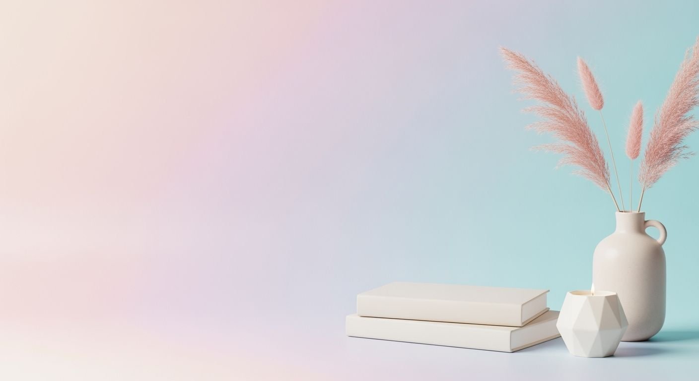 Vase with pampas grass in it 3