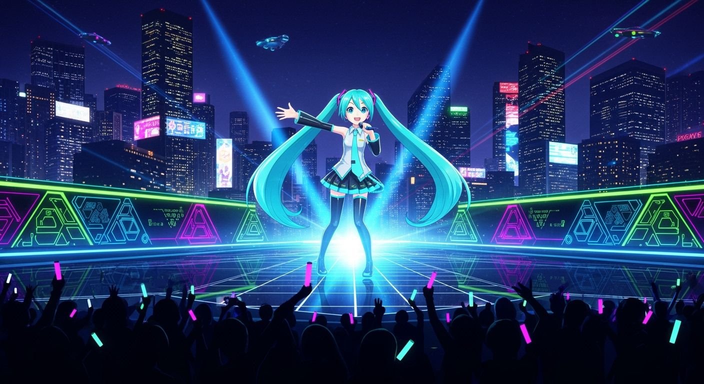 Vocaloid background image 4