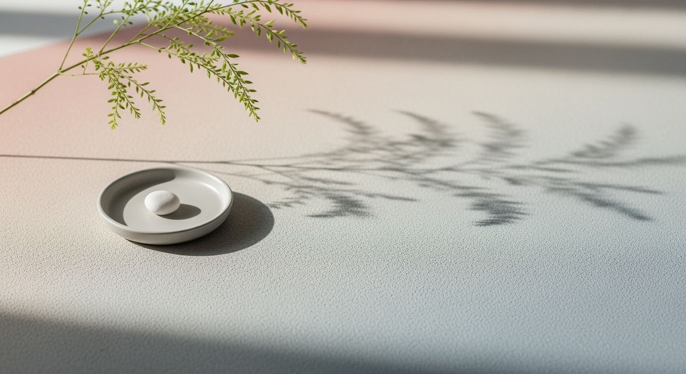 White bowl sitting on top of