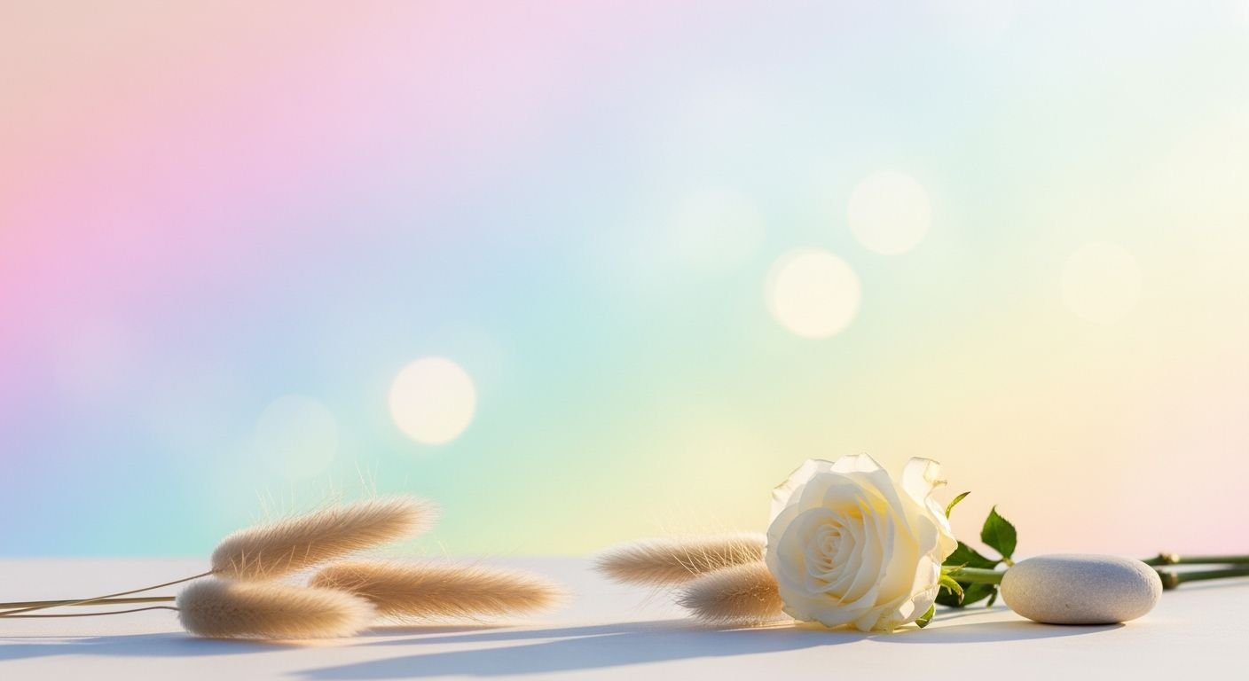 White rose sitting on top of 9