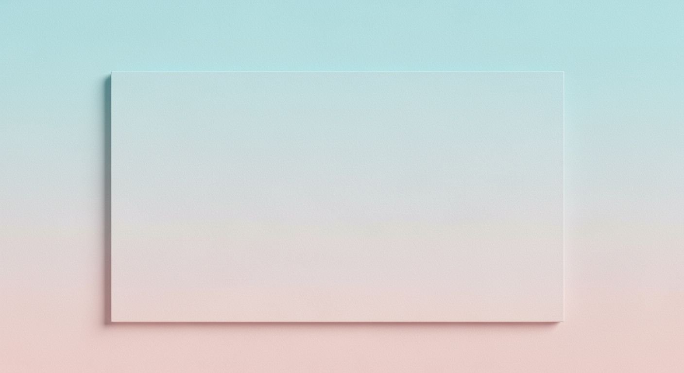 White sheet of paper on a