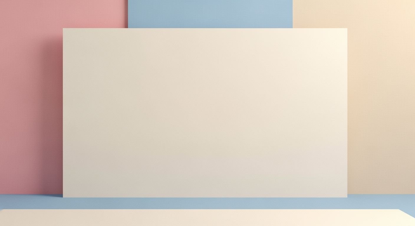 White sheet of paper sitting on 2
