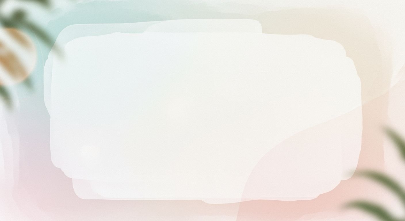 White square frame on a pink