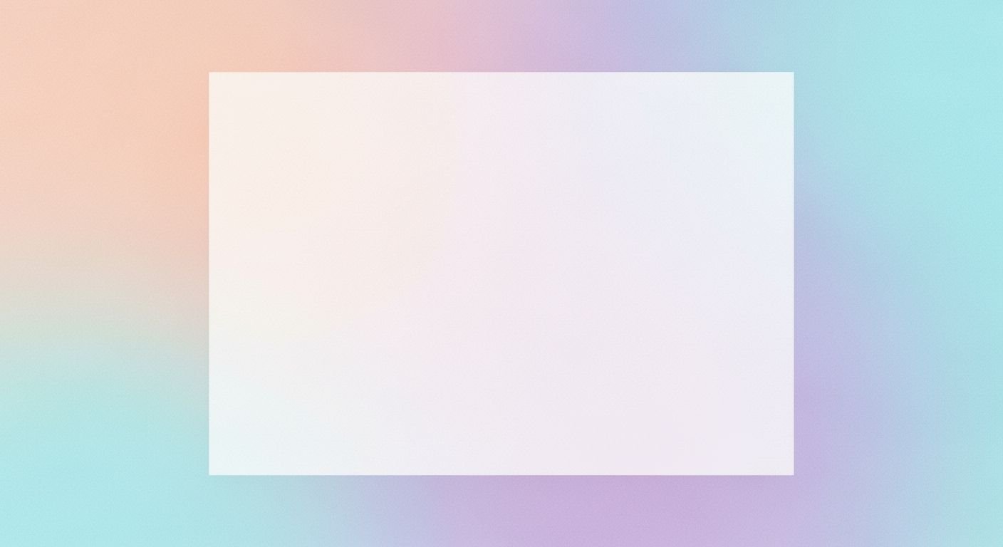White square on a blue and