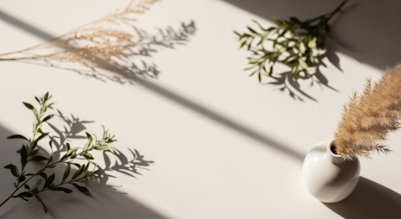 White vase sitting on top of 17