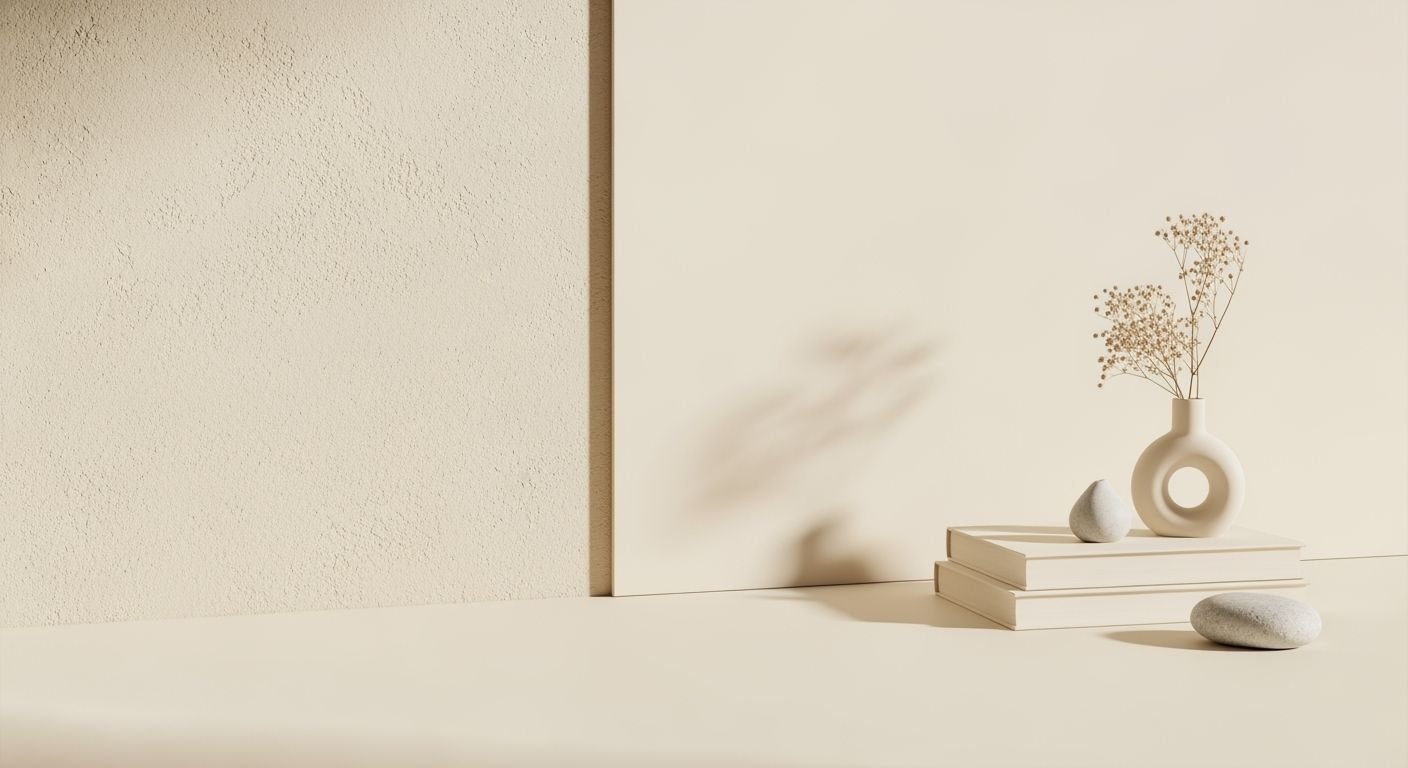 White vase sitting on top of 22