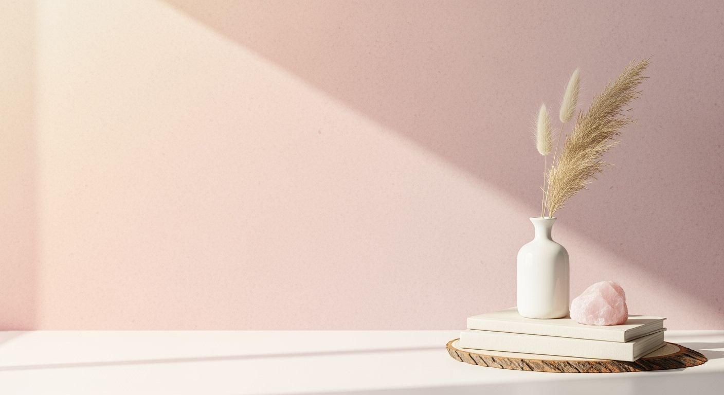 White vase sitting on top of 4