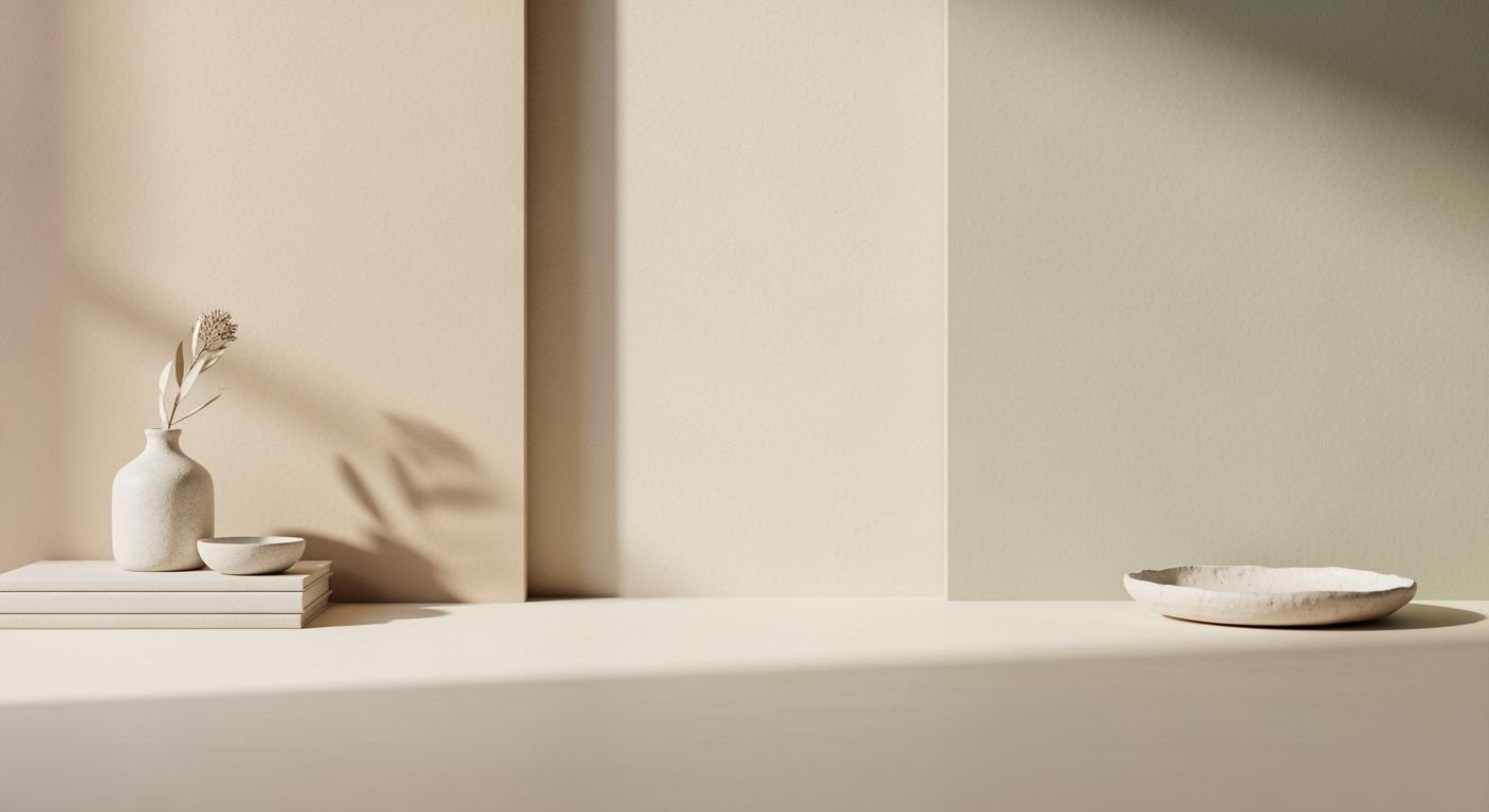 White vase sitting on top of 61