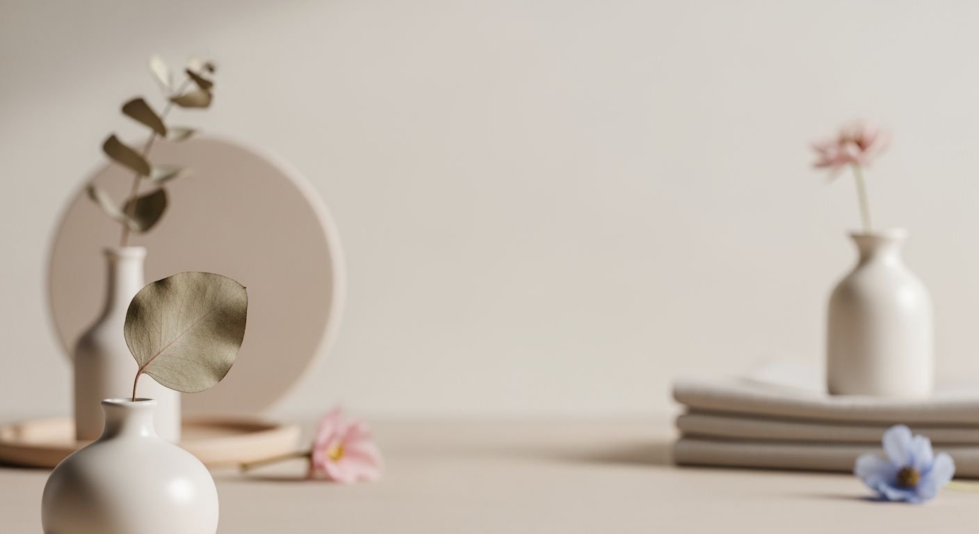 White vase sitting on top of 69