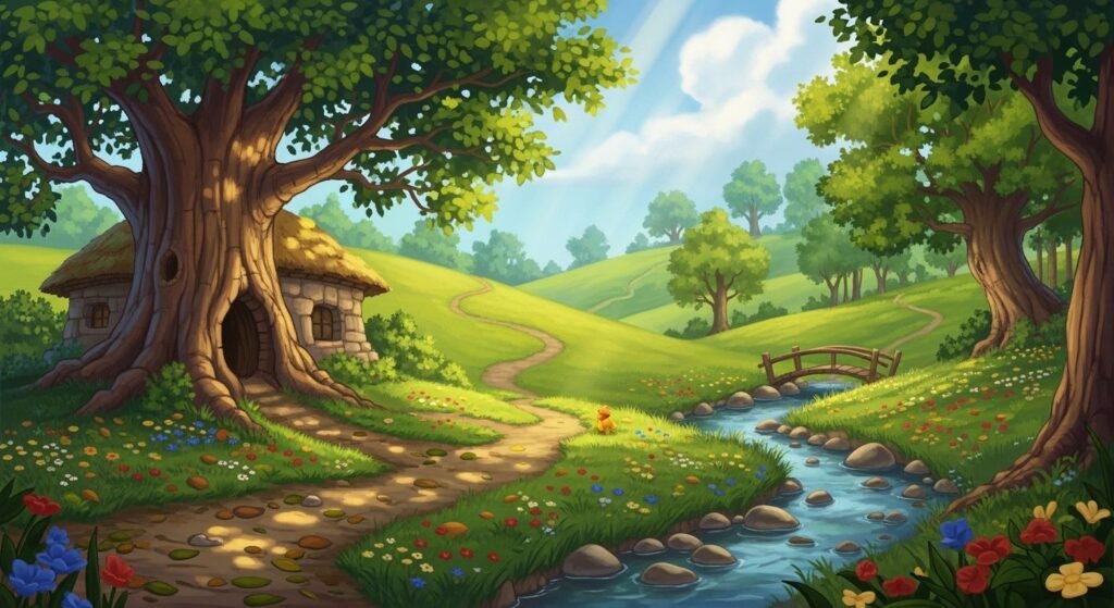 Winnie pooh background image 2
