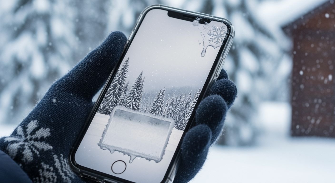 Winter background iphone image 8
