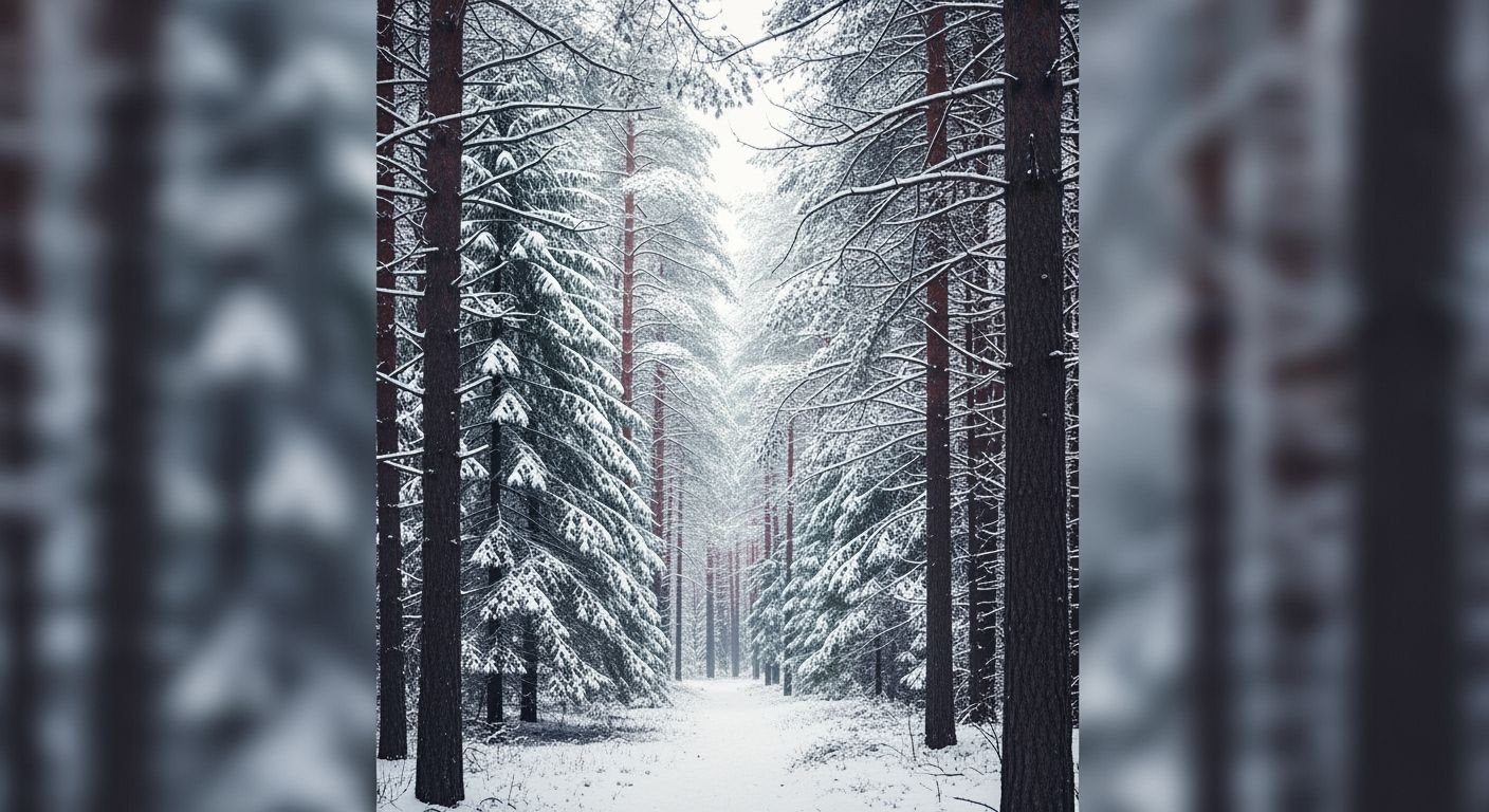 Winter iphone background image 2