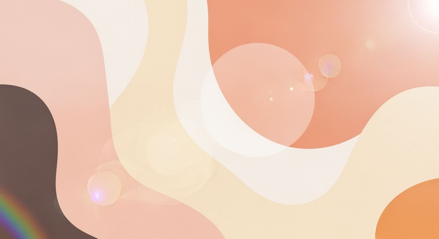 Abstract background with a rainbow in the middle of it Background Image