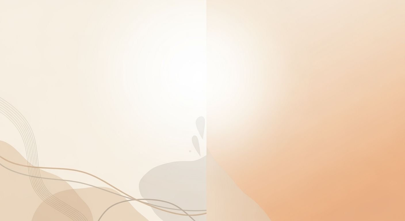 Beige and white abstract background with wavy lines Background Image